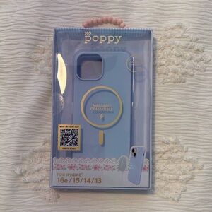 MagSafe-Compatible Light Blue iPhone Case for iPhone 16/15/14/13